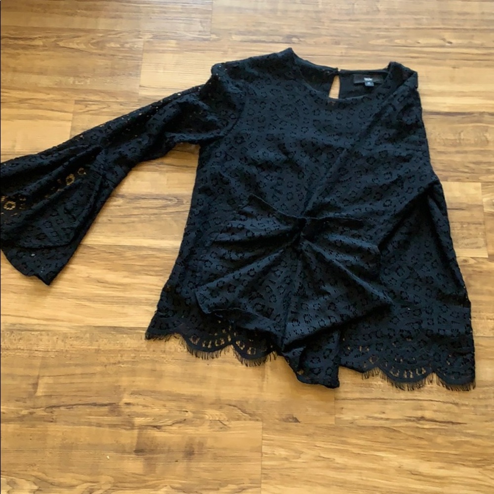 Mossimo Lace Bell Sleeve